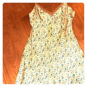 Vintage Laundry silk slip dress